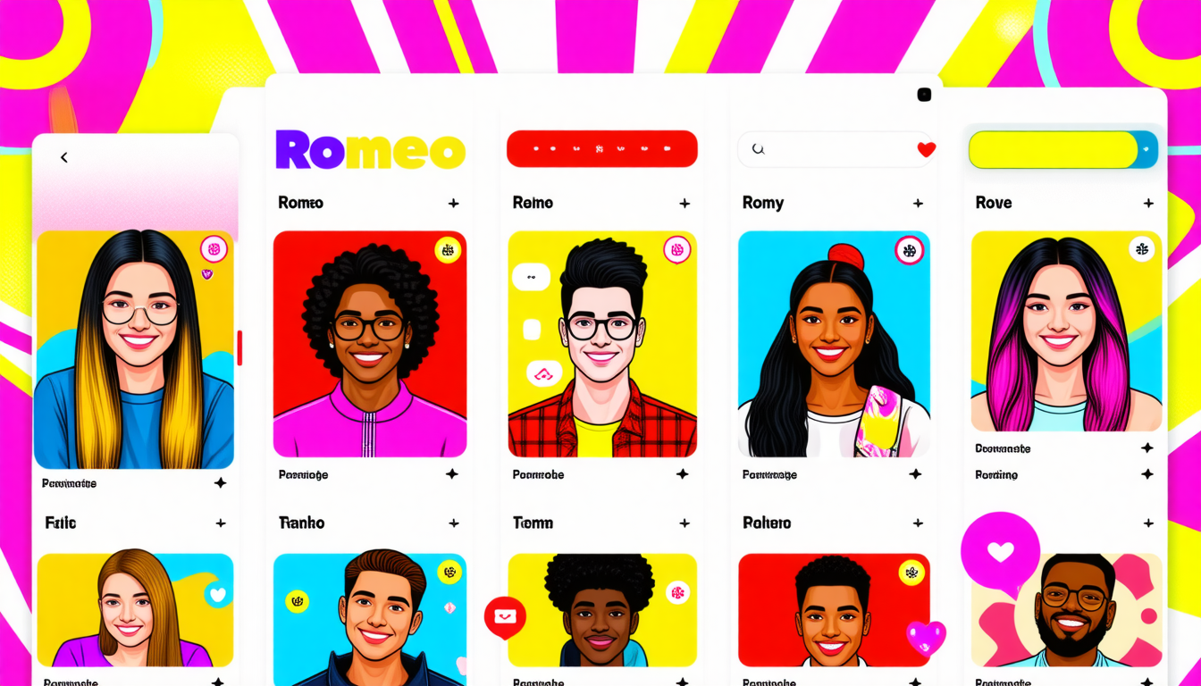 dĂ©couvrez romeo, le site de rencontre gay qui vous offre des fonctionnalitĂ©s avancĂ©es, un chat convivial et une communautĂ© dynamique. rencontrez des personnes qui partagent vos intĂ©rĂȘts et vivez des moments inoubliables.