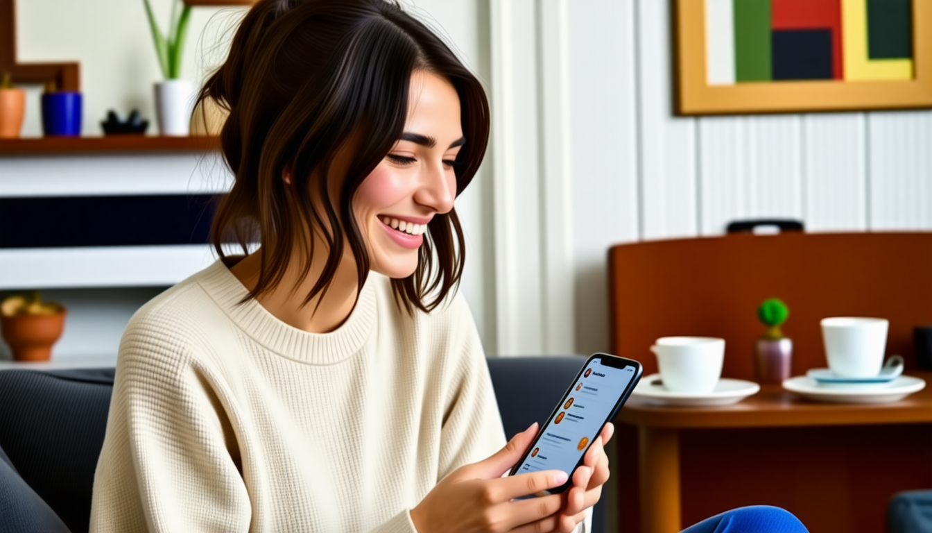 découvrez comment un simple gif sur bumble a transformé un échange drôle en une belle histoire d'amour, alliant humour et rencontres.