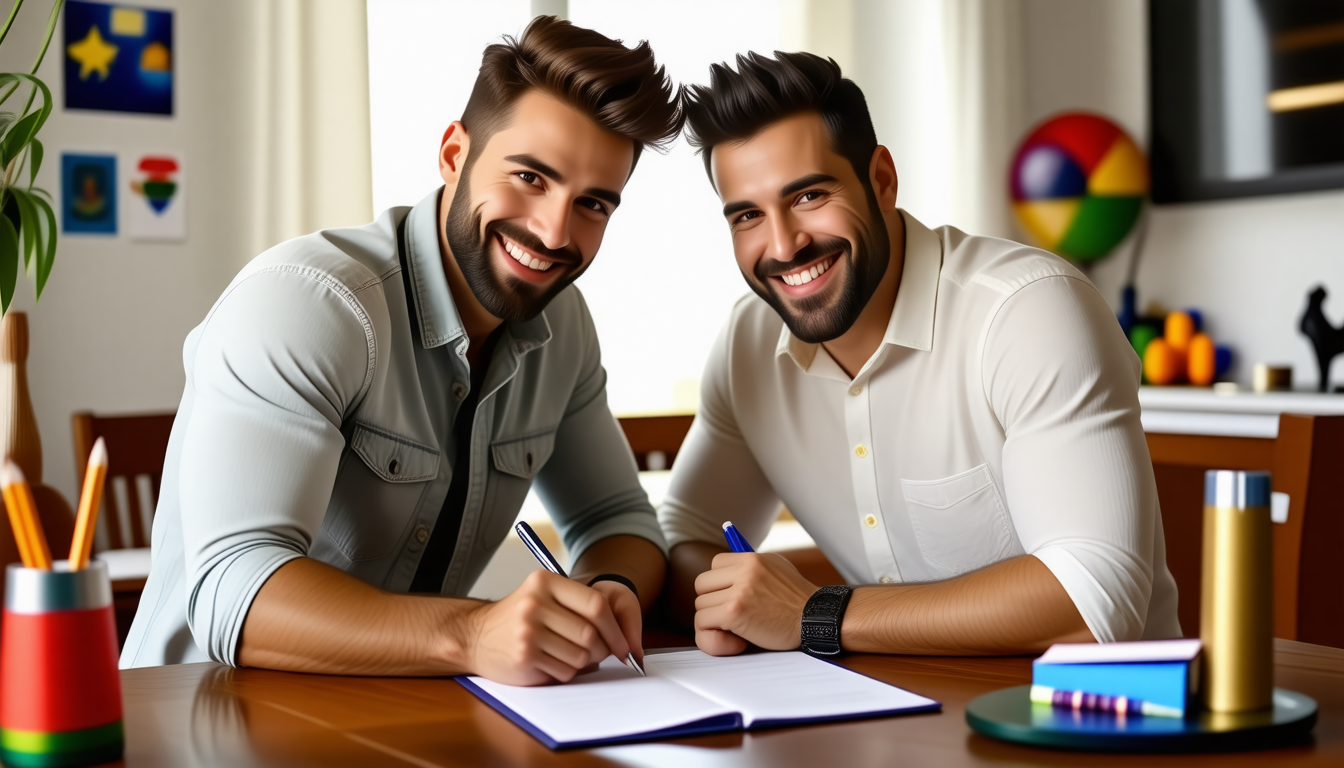 découvrez l'histoire touchante de léo et matt, une rencontre lgbt sur grindr qui a abouti à un pacs, symbole d'amour et d'engagement.